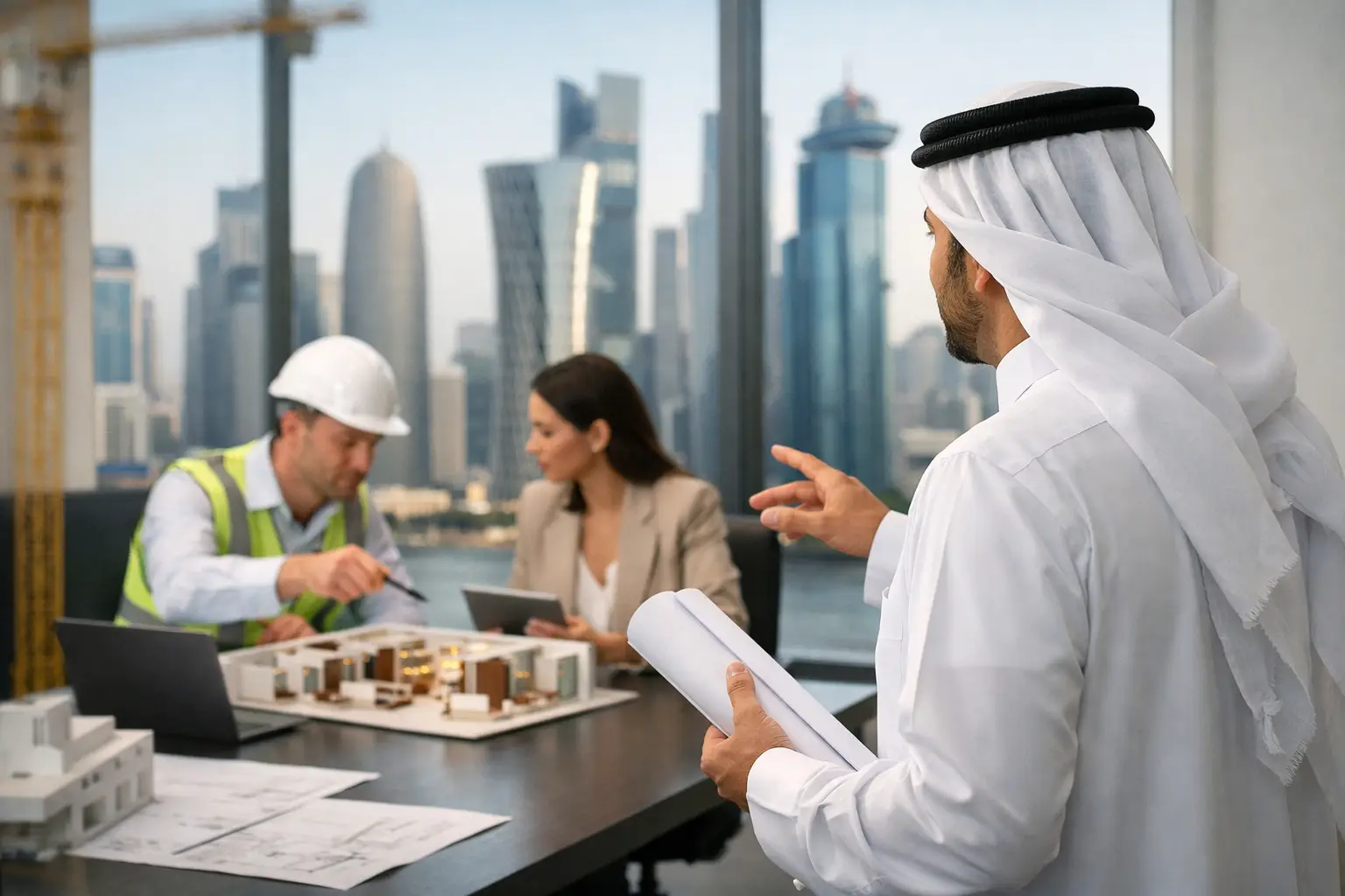 How a Qatar Fit Out Consultant Adds Control