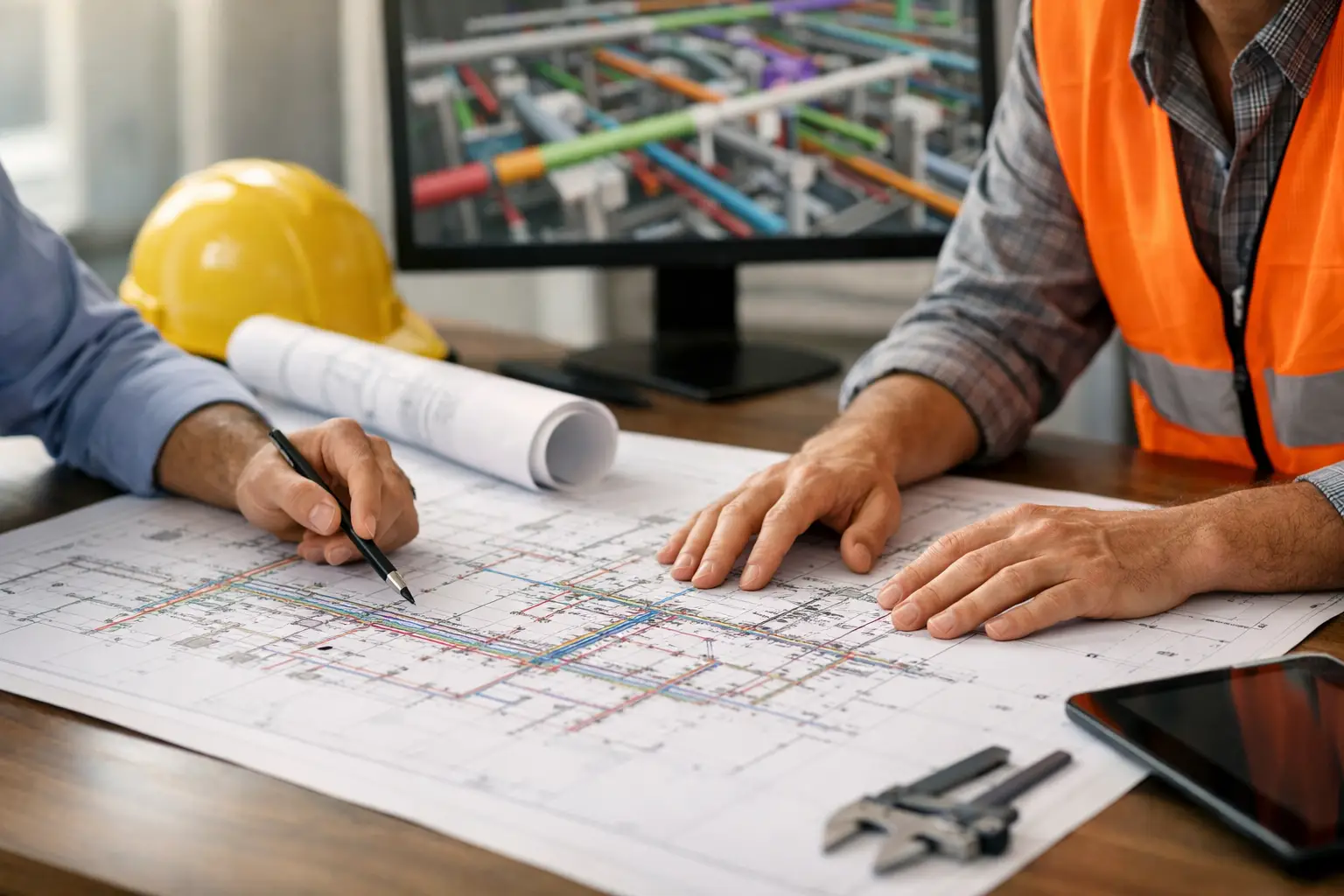 MEP Shop Drawing Review for Buildable Projects
